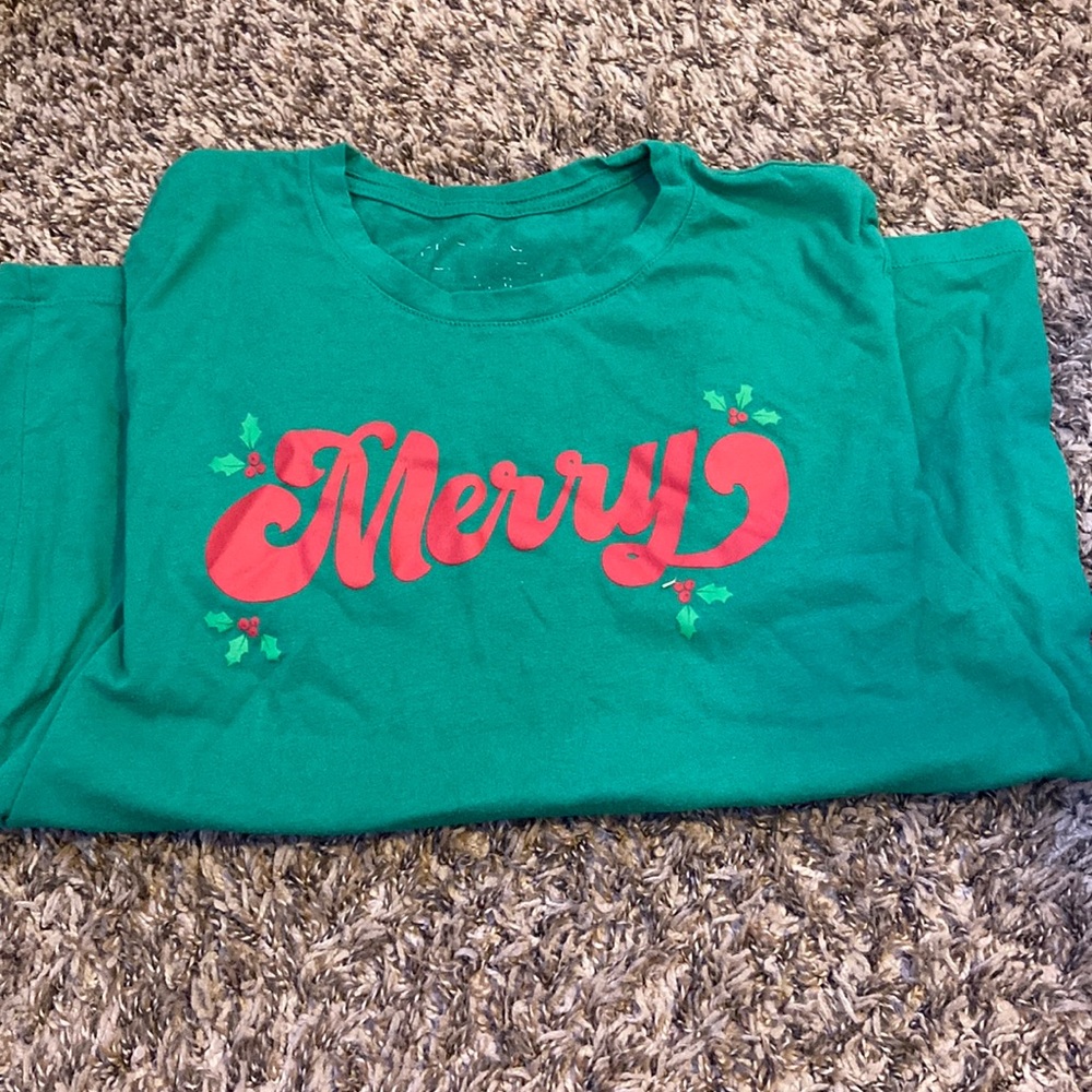 Merry Christmas pj shirt